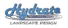 Hydrate Landscape Design Logo