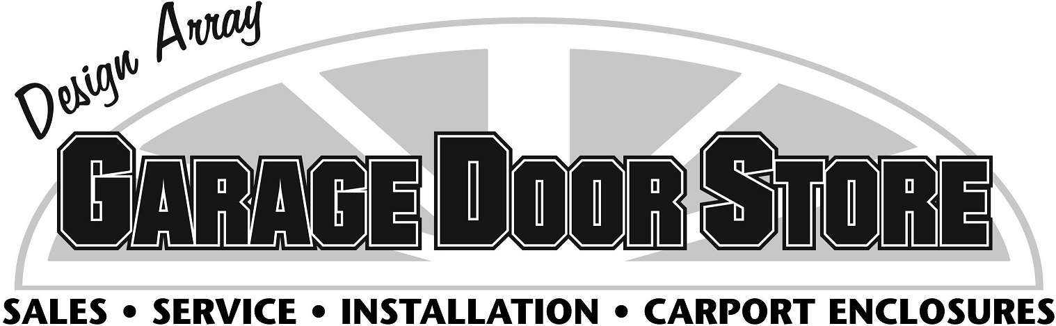 Design Array Garage Door Store Logo