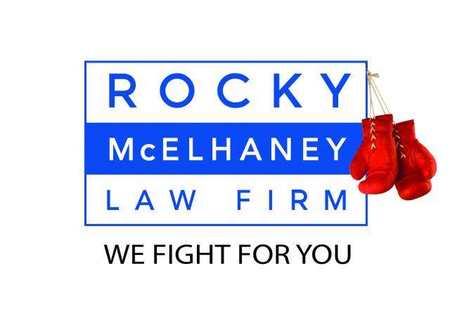 Rocky McElhaney Law Firm: Car Accident & Injury Lawyers Logo