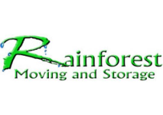 Rainforest Moving and Storage Inc. Logo