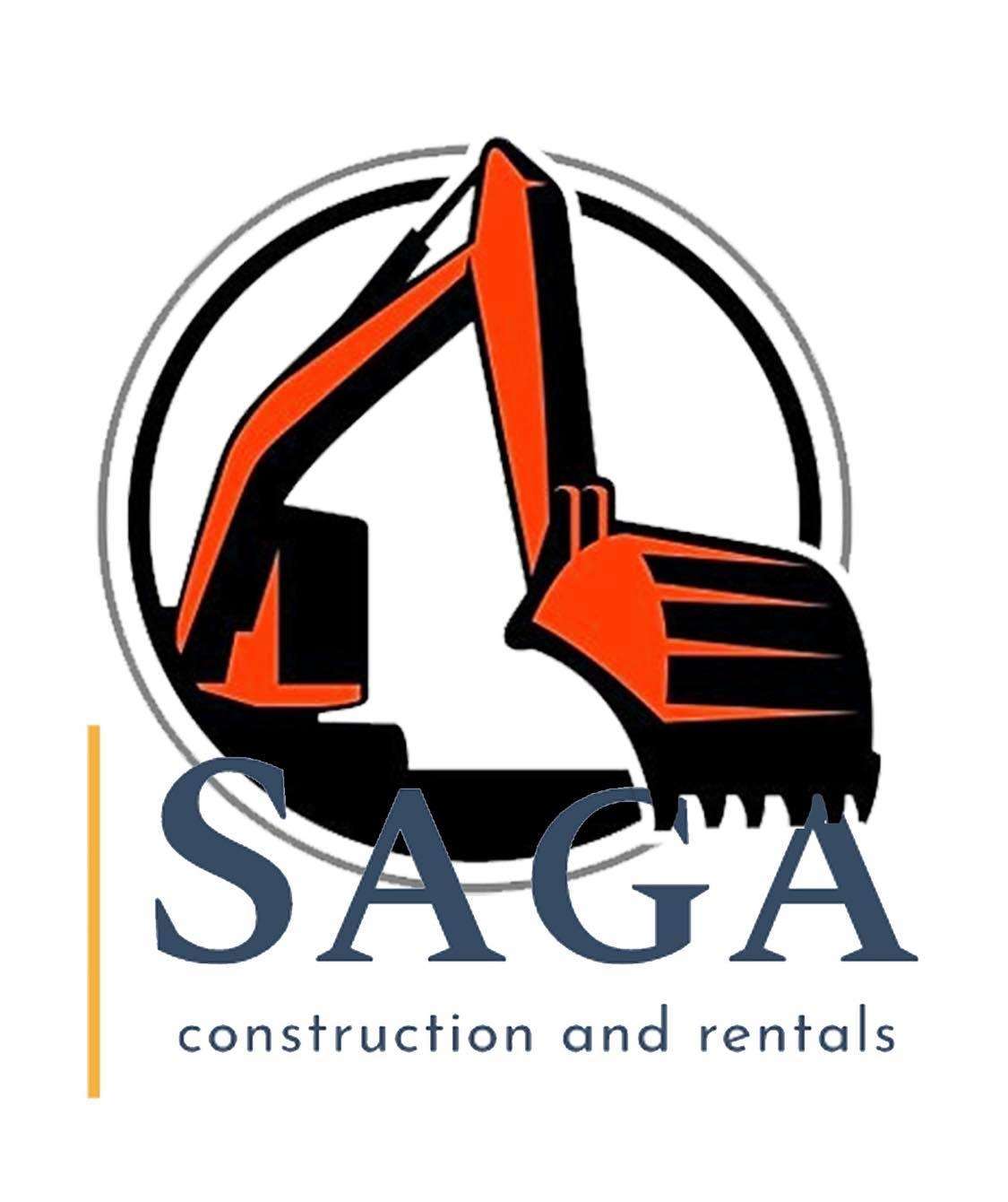 Saga Rentals & Construction LLC. Logo