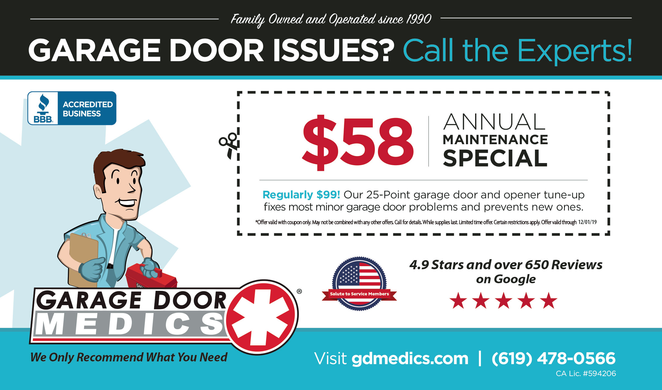 Garage Door Medics Better Business Bureau Profile