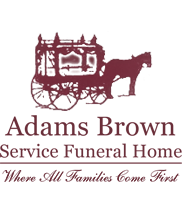 Adams-Brown Service Funeral Home Logo