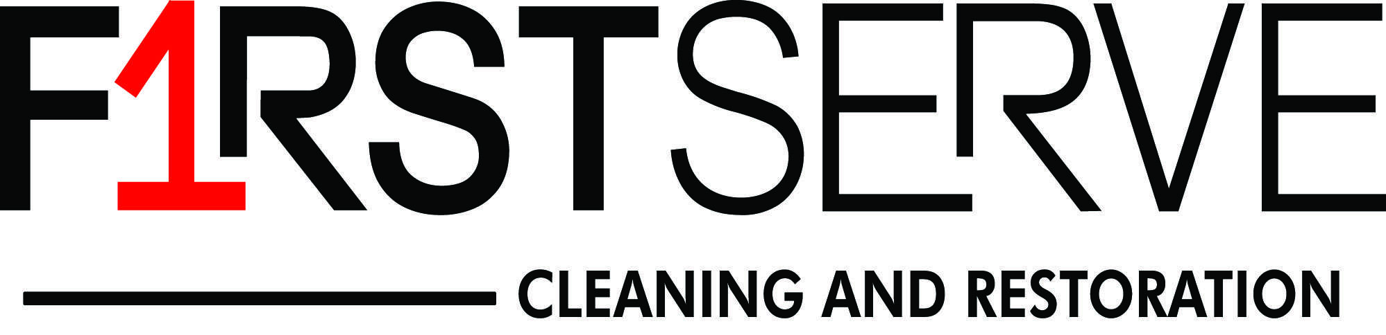 First Serve Cleaning and Restoration Logo