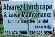 Alvarez Landscape & Lawn Maintenance, LLC Logo