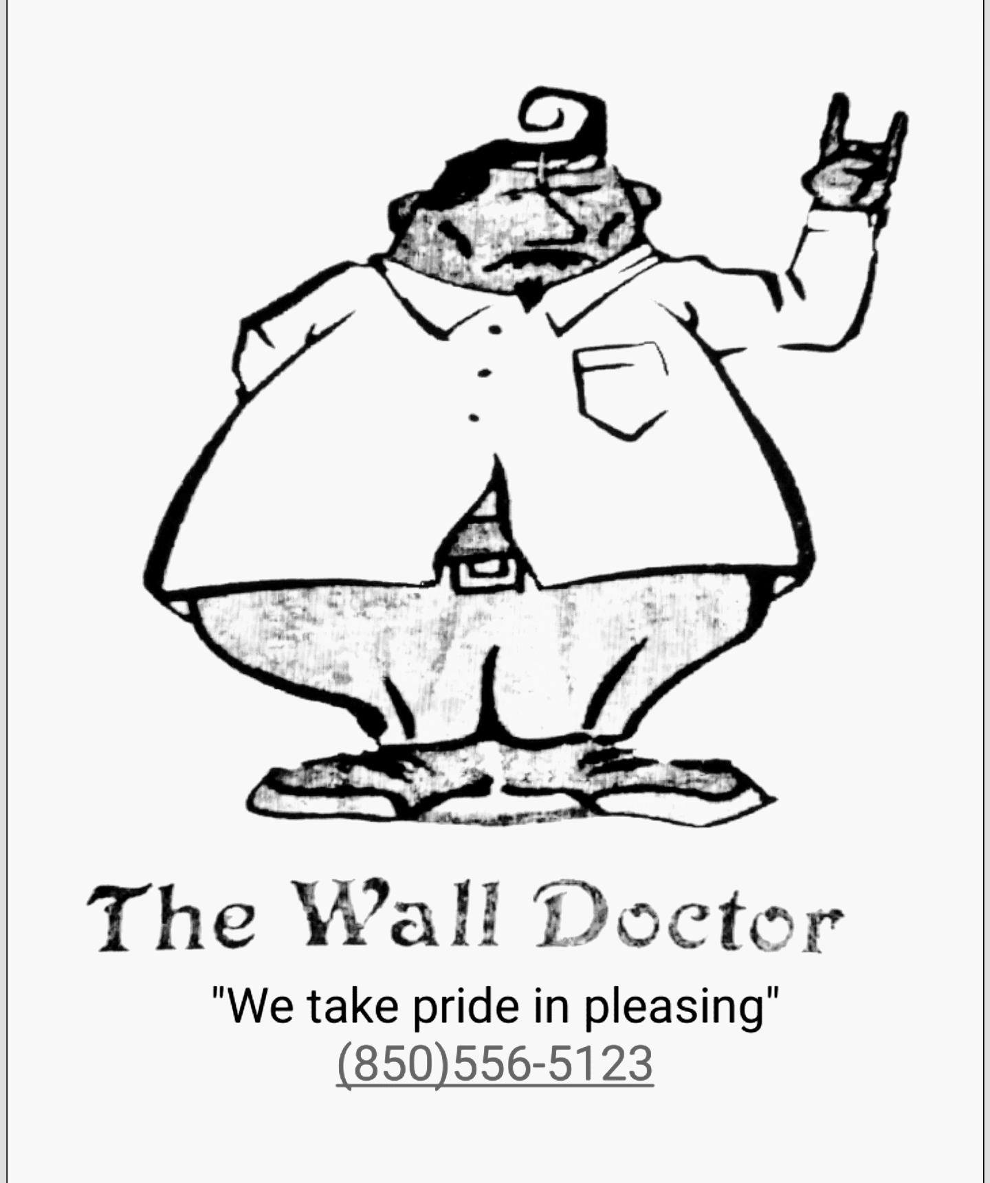 Wall Doctors Plastering, LLC. Logo