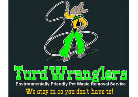 Turd Wranglers Pet Waste Removal Services Ltd. Logo