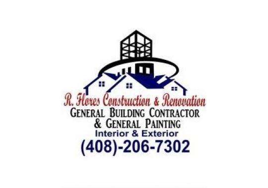 R Flores Construction & Renovation Logo