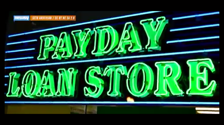 Payday Loan Store Neon Sign  