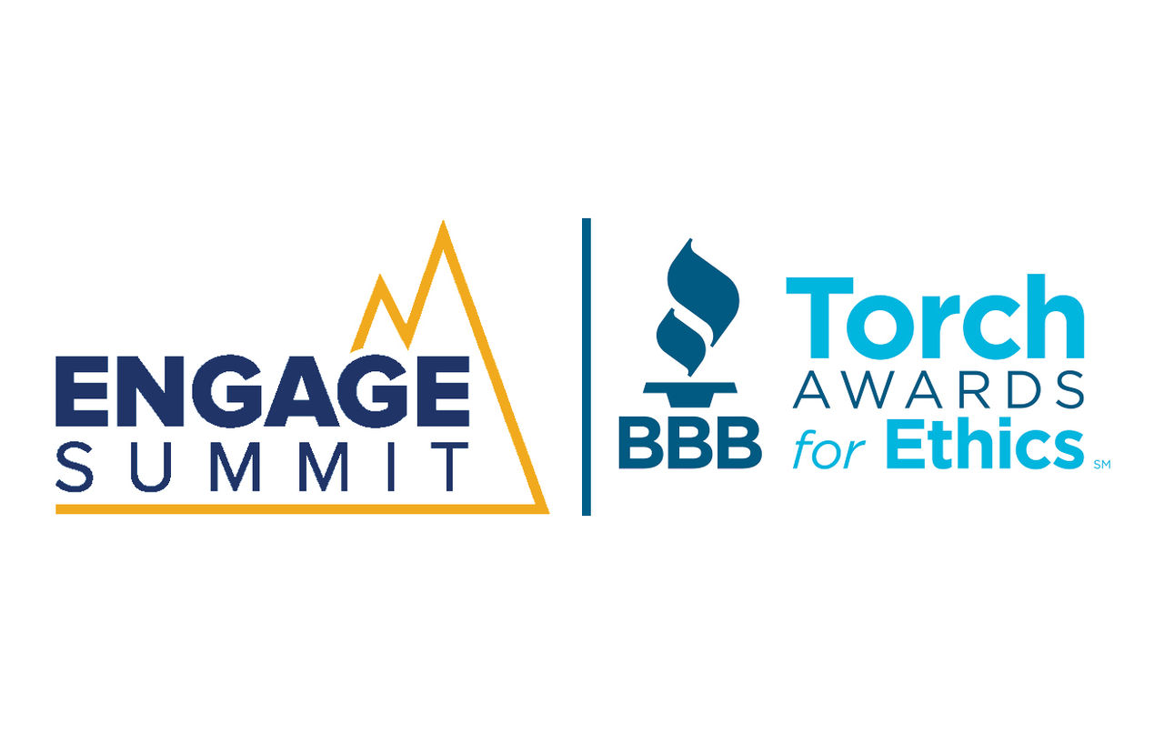 BBB Torch Awards for Ethics logo blue on white background