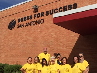 BBB serving the Heart of Texas staff at Dress for Success in San Antonio, TX.